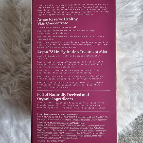 Josie Maran Argan Reserve & Hydrating Mist Duo - Picture 4 of 4